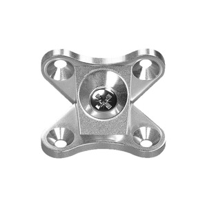 Support d'angle papillon en alliage de zinc, installation facile, connecteur de meuble, support d'angle droit - Product Image 3