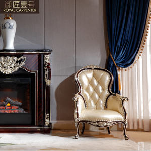 Meuble de <span class=keywords><strong>cheminée</strong></span> de style néoclassique européen luxueux, chef-d'œuvre n° 1, grand mobilier de salon pour villa, chaise élégante - Product Image 5