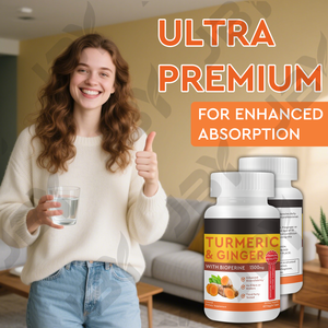 Kurkuma <span class=keywords><strong>Capsules</strong></span> Biologisch Vegan Kurkuma & Gember <span class=keywords><strong>Capsules</strong></span> met Kurkuma Extract voor Gewrichtsondersteuning - Product Image 5