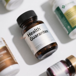 Étiquettes de supplément de vitamines imprimées personnalisées Étiquette d'autocollants pharmaceutiques en argent brillant pour la médecine - Product Image 4