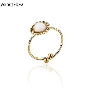 แหวนแฟชั่นประดับ PIEDRA NATURAL A3561 สำหรับผู้หญิง เครื่องประดับคุณภาพสูง - Product Image 5