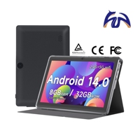 Tablet de 7 Pulgadas en Oferta, Procesador MTK8766 de Ocho Núcleos, 8GB+32GB de Almacenamiento, Android 14, 5G, Entretenimiento, Duradera, Alta Relación Calidad-Precio