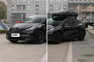 Caja de Equipaje para Techo de Alta Calidad, Nueva, de PP y ABS, para Tesla Model Y, Instalación con Tornillos, Modificación/Actualización, con 1 <span class=keywords><strong>A</strong></span>ño de Garantí<span class=keywords><strong>a</strong></span> - Product Image 3