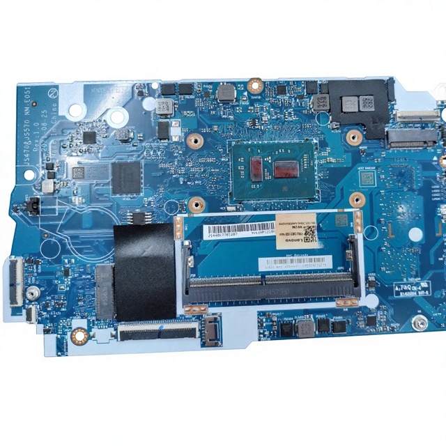 Original Used Genuine Motherboard,ForLenovo NM-E051 Motherboard, Onboard N4500 4GB RAM 128GB EMMC, for IdeaPad 1 14IJL7