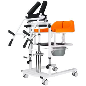 Silla Elevadora Manual de Alta Calidad para Pacientes con Discapacidad, Silla Elevadora para Pacientes, Silla Cómoda de Enfermería con Ruedas - Product Image 1