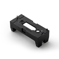 Clip de boîtier de support de batterie noir pour batterie au Lithium CR123A Keystone 1051 Alternative
