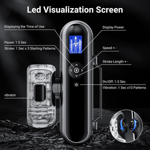 बहु अनुकूलनीय सॉफ्ट टैप चैनल ऐप के साथ मूल स्वचालित थ्रस्टिंग स्ट्रोकर मास्टरबेटर मैस्टर्बेटर, पुरुषों के लिए सेक्स खिलौने मशीन - Product Image 4