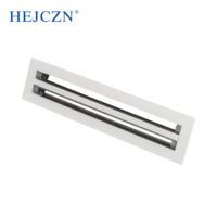 Ventilation et évacuation d'air en aluminium Climatiseur de plafond Grille d'évacuation murale Grille d'aération linéaire amovible