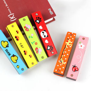 Juguete educativo de gran oferta, instrumento Musical armónico de madera de 16 agujeros para niños - Product Image 5