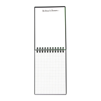 Haute Qualité réutilisable intelligente spirale humide effaçable cahier avec stylo effaçable