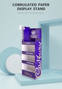 Exhibidor de cartón para uso en el hogar, máquina de impresión directa de fábrica china de vidrio, leche, chocolate, corrugado, 4C - Product Image 5