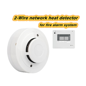 12V 24V 2 dây 4 dây mạng báo cháy thông thường Máy dò nhiệt - Product Image 1