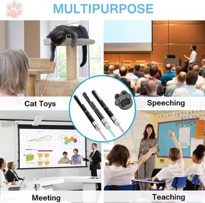 2025年最も人気のある環境に優しい猫ティーザーレーザーポインター小型プラスチックペットインタラクティブ & ムーブメント玩具ボックス包装 - Product Image 4