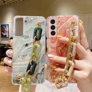 ใหม่มาถึงสีเคลือบหินอ่อนสายโทรศัพท์สำหรับ <span class=keywords><strong>Samsung</strong></span> <span class=keywords><strong>S21</strong></span> Ultra S21FE A32 4G A12 A22 A32 A52 A72 A82 <span class=keywords><strong>5G</strong></span> - Product Image 3