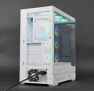 Châssis de jeu super blanc à détachement rapide TG Glass <span class=keywords><strong>Gamer</strong></span> Computer OEM Gaming PC Cabinet Tower case - Product Image 4