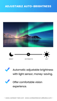 Mars P6 panneau d'affichage haute résolution, couleur murale, écran extérieur, vidéo, 6mm, pas de Pixel, Smd, modulaire, écran Led couleur