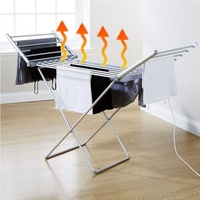 Sunzone Sèche-linge chauffant électrique en aluminium (sèche-linge)