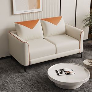 Sofá de Salón PT607 de Tela Tecnológica, Tres Plazas, Minimalista, Lavable, para Apartamento y Tienda de Ropa - Product Image 4