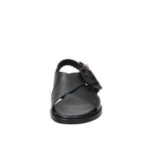 Frau Women's Low Sandal Black 36 2 Cm Heel <b>Flat</b> Style - Product Image 3