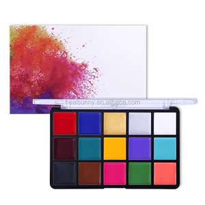 Peinture de visage professionnelle lavable à base d'eau, élimine <span class=keywords><strong>une</strong></span> bonne couverture, idéal pour la peinture du corps - Product Image 3