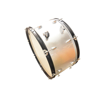 OEM ODM MOQ 1 Livraison rapide Tambour basse de marche personnalisé de 24 pouces avec baguette et sangle