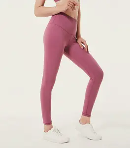 Leggings esportivas de cintura alta e rápida, vestimenta de fitness com baixa qüência qu. roupas para exercícios