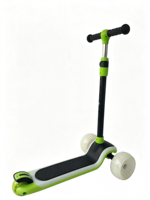 Trottinette à 3 roues YILIEN 2026 moderne pour enfants avec pneus larges, lumières LED et utilisations extérieures multicolores