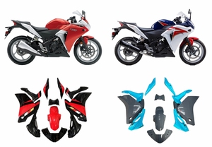 Kit de carénage complet pour moto compatible avec Cbr250rr 2010 2011 2012 Cbr 250 Cbr250 Rr 2013 Kits de carénage de carrosserie Zxmt Hon-da Cbr250rr2 - Product Image 6