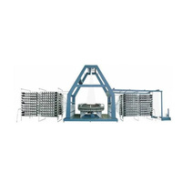 Tissage automatisé à grande vitesse GEB-850-6S pour la production de sacs tissés en PP | Métier à tisser circulaire robuste à 6 navettes pour sacs à riz et à farine