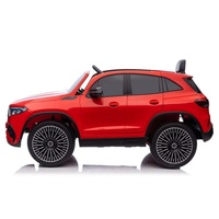 Voiture électrique pour enfants à 4 roues sous licence, batterie rechargeable 12V, Bluetooth et lecteur de musique intégrés, voiture jouet pour enfants