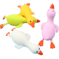 Jouet anti-stress en TPR souple en forme de canard pour adultes, adolescents, bureau, décompression, jouet sensoriel à presser