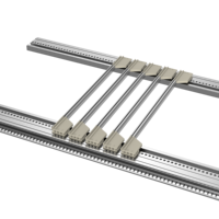 Rail de guidage RDEKONO Schroff avec codage pour CompactPCI VME, rails de guidage en plastique PCB 160 220 mm