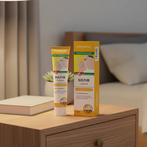 Herbal Antipruritic <b>Sulfur</b> Ointment 20g for Body Use Plant Extract - Product Image 5