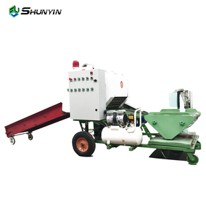 Presse à balles d'ensilage machine à balles rondes de <span class=keywords><strong>sillage</strong></span> avec film coupé automatiquement et fonction de film de connexion fabriquée en Chine - Product Image 1