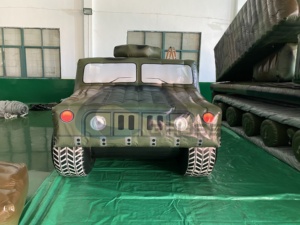 Modèle de voiture gonflable, véhicule blindé Hummer gonflable, pour exposition - Product Image 2