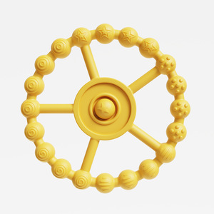 <span class=keywords><strong>Mordedor</strong></span> <span class=keywords><strong>Vibrador</strong></span> de Silicona Libre de BPA para Bebés, Juguete Masticable de Grado Alimenticio para Masaje de Encías - Product Image 1