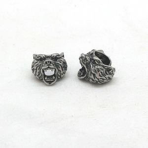 Yunnique – boucles d'oreilles en forme de tête de loup, en acier inoxydable, en forme d'animal, bijoux pour hommes et femmes - Product Image 3