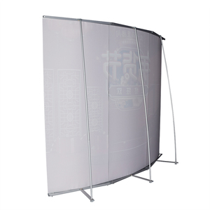Soporte de pancarta <span class=keywords><strong>L</strong></span> de aluminio con impresión personalizada portátil de fábrica Montaje fácil para exhibir en actividades publicitarias y promocionales - Product Image 5