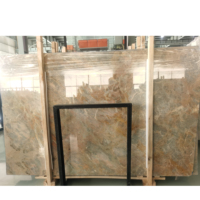 Meilleur prix Dalle de marbre beige de luxe pour carreaux de sol muraux Dalle de pierre naturelle d'onyx mable pour comptoir de cuisine de table