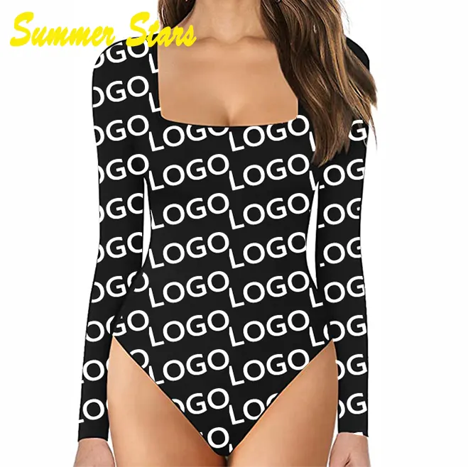 Customized 2023 loose lady playsuit bodycon one piece bodysuit sexy yoga adult one piece playsuits gym bodysuit gym jumpsuit