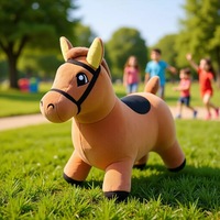 Cheval sauteur gonflable en tissu, jouet pour bébé de 0 à 24 mois, Jiangsu