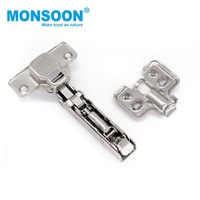 Porte de placard cachée en acier laminé à froid pour cuisine, 35 mm, fermeture douce, amortisseur hydraulique, meuble dissimulé, salon, bureau à domicile