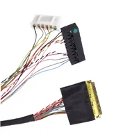 Elektrische Drähte Laptop-LCD-Kabel 16-poliges weibliches 14-poliges flexibles Flach band kabel