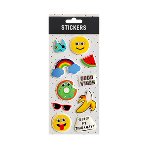 Produttore personalizzato cartone animato testo gonfio 3D adesivo adesivo decorativo per telefono - Product Image 3