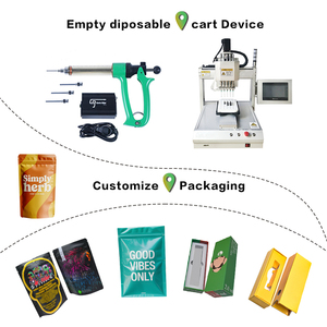 Tùy Chỉnh 1Ml Hộp Mực Đơn Vị Tuck Hộp 18pt Sbs 1Gram Giỏ Hàng Bút Gói Hộp Mực Dùng Một Lần 1Ml Hộp Mực Dầu Tùy Chỉnh Bao Bì - Product Image 2