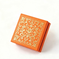Cajas de Papel para Joyería a Buen Precio de Fábrica, Caja de Embalaje con Logotipo Impreso, Caja Rígida Cuadrada con Tapa y Base para Collares, Colgantes y Pulseras