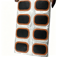 AFTFA Patchs adhésifs de réparation de pneus à froid pour vélos électriques et de route, modèle portable M-48, ensembles de 24/48/56 patchs