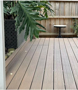 Hiện đại vuông không thấm nước ngoài trời <span class=keywords><strong>WPC</strong></span> gỗ sàn gạch Hội Đồng Quản trị sàn Composite decking gỗ 3D hạt ban công sàn gạch - Product Image 3