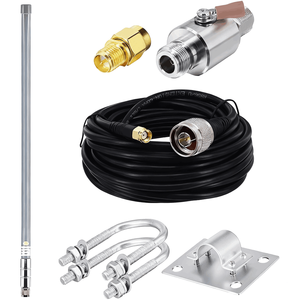 Antenne LoRa extérieure 868 MHz, étanche, à gain élevé, en fibre de verre, antenne WIFI 433 MHz pour émetteur de signal longue portée 50 km - Product Image 3