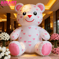 Ours en peluche en tissu Oxford 420D pour la Saint-Valentin, ours en peluche géant pour la décoration de festival, ours en peluche en peluche